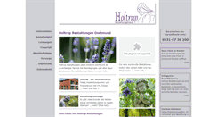 Desktop Screenshot of holtrup-bestattungen.de